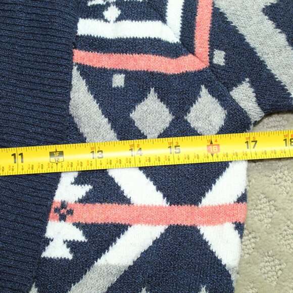 Hippie Rose Women's Size XS Tribal Patterned Cardigan - Picture 6 of 6